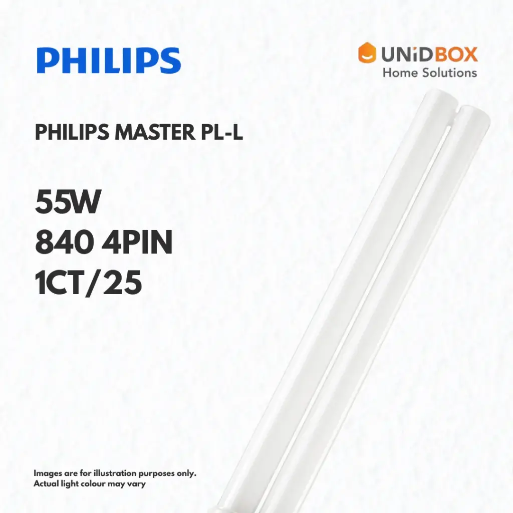 Philips MASTER PL-L 55W 4-Pin Compact Fluorescent Lamp (CFL) - Variant Main Image