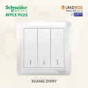 SCHNEIDER AFFLE PLUS Electric Switch and Socket White - Variant Main Image