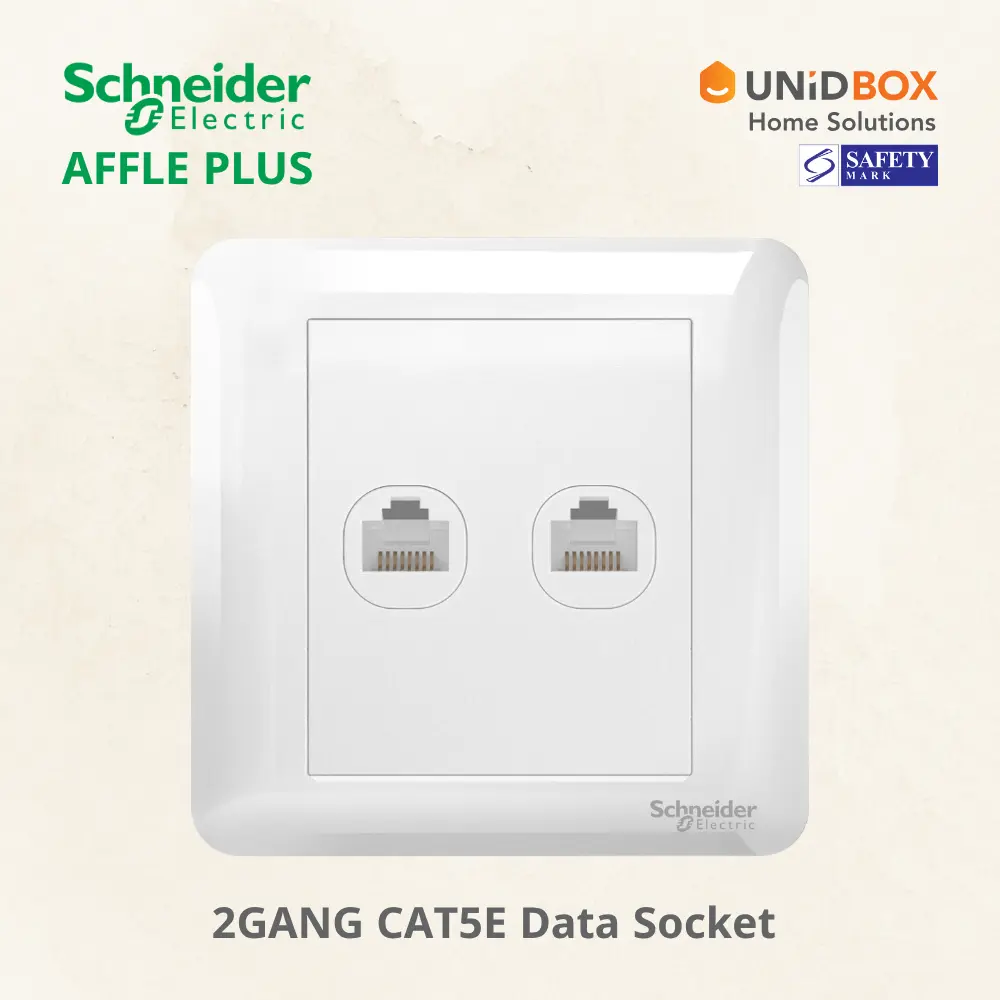 SCHNEIDER AFFLE PLUS Data & Communication Sockets - Variant Main Image