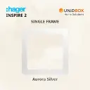 HAGER Inspire 2 Single Frames - Noble Bronze/Knight Black/Elegant Gold/Aurora Silver - Variant Main Image