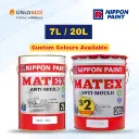 NIPPON PAINT Matex Interior Wall & Ceiling Paint 7L / 20L | Matt Anti-Fungus