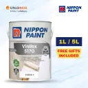 NIPPON PAINT Vinilex 5170 Oil-Based Wall Sealer 1L / 5L | Interior & Exterior