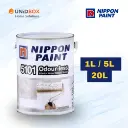 NIPPON PAINT 5101 Odour-less Sealer 1L / 5L / 20L | Low VOC Interior Wall Sealer
