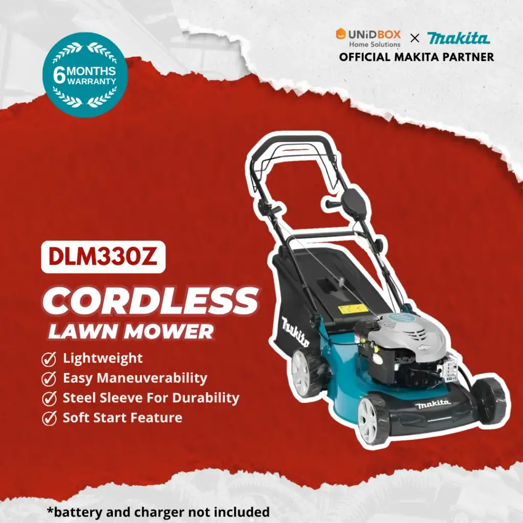 MAKITA DLM330Z Cordless Lawn Mower (330mm, Bare Unit)