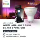 Philips Hue GU10 Smart LED Bulb 400lm | White Ambiance / White & Colour | 1pc / 2pc | Bluetooth