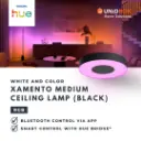 PHILIPS Hue Xamento White & Colour Ambiance Smart Ceiling Light | Medium / Large
