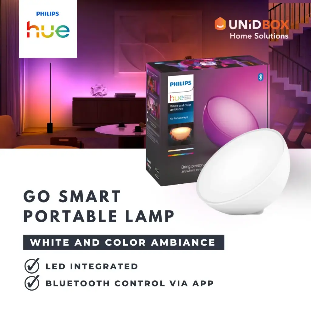 PHILIPS Hue Go Smart Portable Lamp