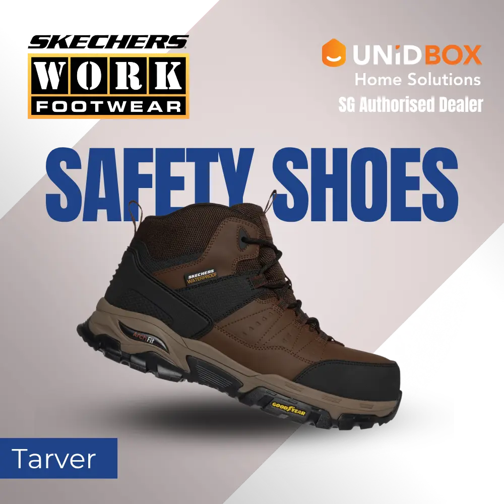 SKECHERS Work Arch Fit Tarver CT 200161 Waterproof Composite Toe Safety Shoes