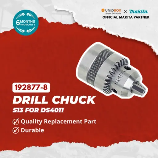 [08-04-00018] MAKITA Drill Chuck S13 for DS4011 (192877-8)