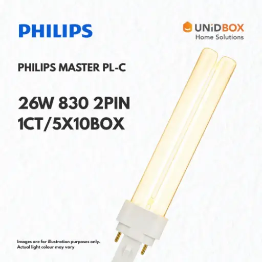 PHILIPS MASTER PL-C 26W Compact Fluorescent Lamp (CFL)