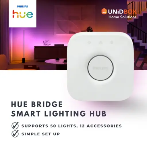 [05-18-00001] PHILIPS Hue Bridge Smart Lighting Hub | Whole-Home Control & Automation