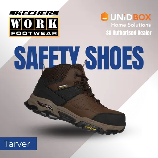 SKECHERS Work Arch Fit Tarver CT 200161 Waterproof Composite Toe Safety Shoes