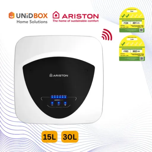 ARISTON Andris2 Lux-D WiFi Storage Water Heater 15L/30L