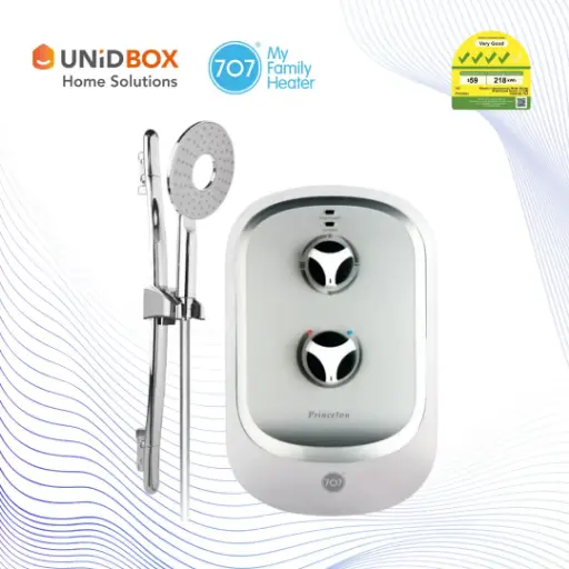 707 Princeton Instant Water Heater (Silver)