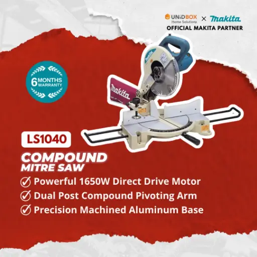 [08-10-00043] MAKITA LS1040 255mm Mitre Saw